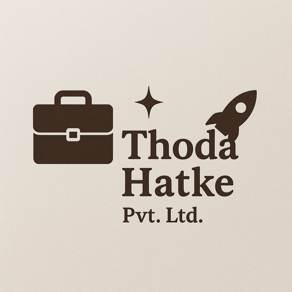 Thoda Hatke Pvt. Ltd. 💼✨ :- 9211029529
